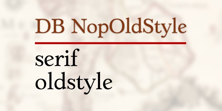 DB NopOldStyle