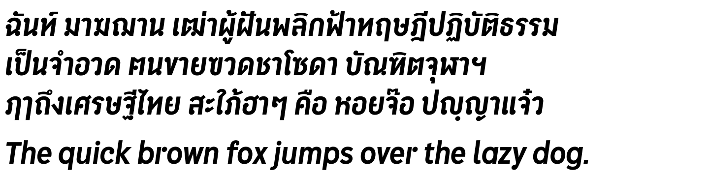 DB Mean Narrow Medium Italic